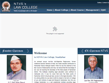 Tablet Screenshot of ntvslawcollege.org